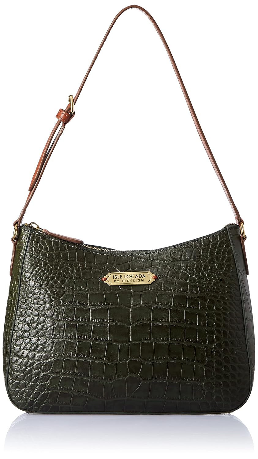 Isle Locada by Hidesign Women's SHOULDER BAG(EMERALD) Amazon.in Fashion