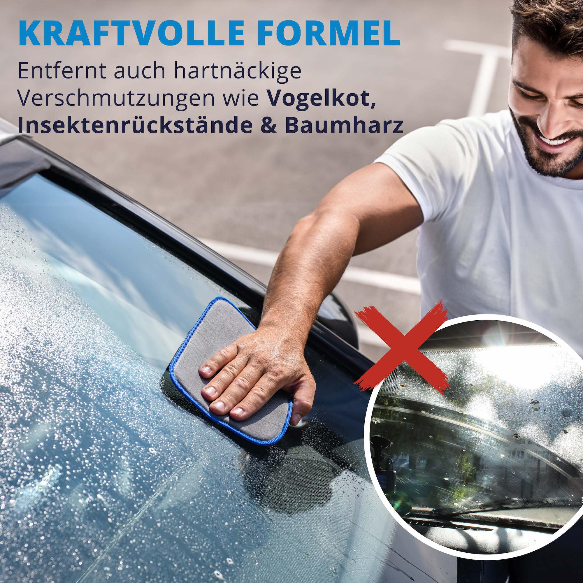 LICARGO Waffeltücher (2 Stück) – Mikrofasertuch Für Streifenfreie Autoscheiben, 320 GSM, 50x40 Cm