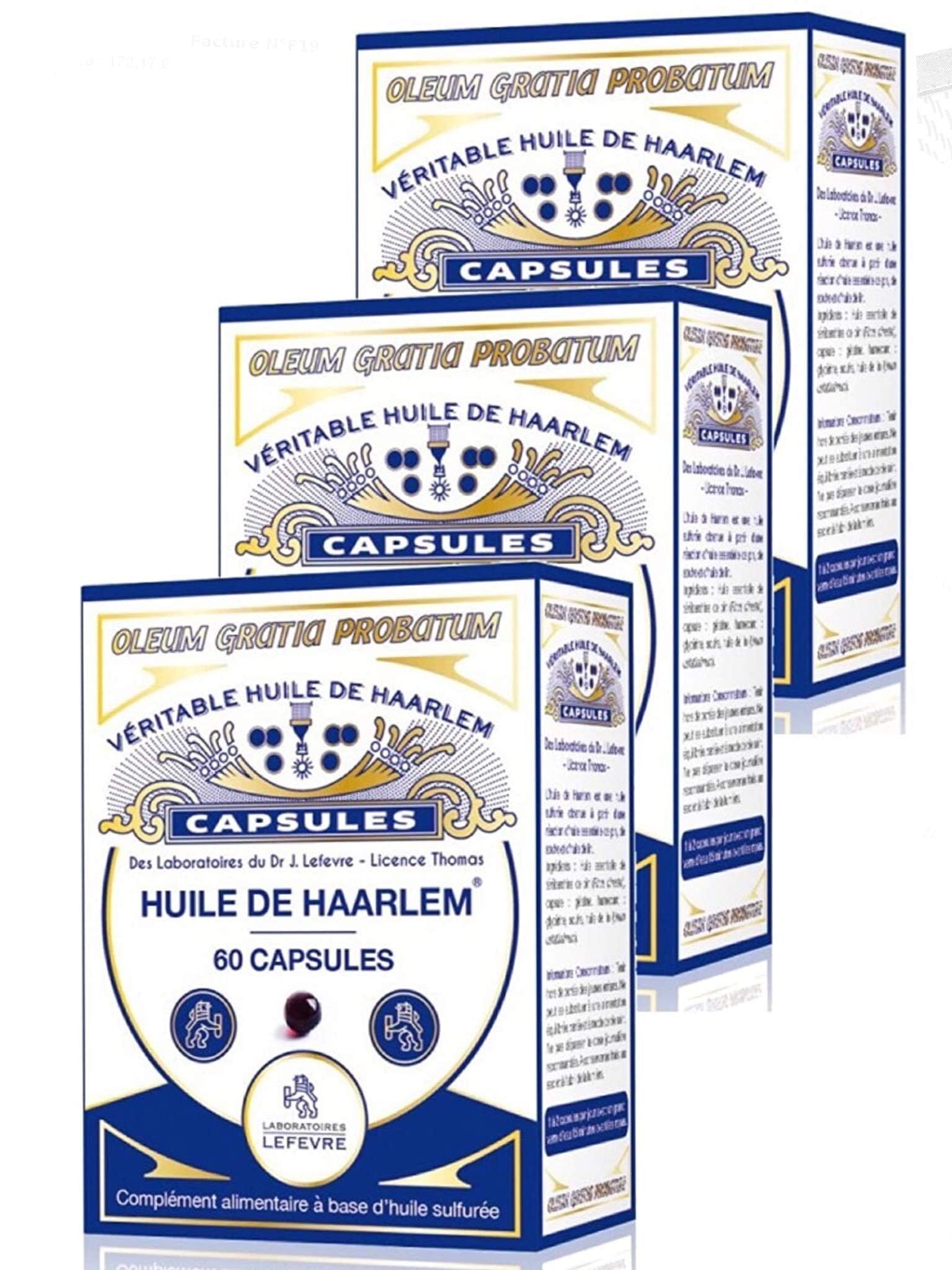 Echtes Haarlem-Öl, Set mit 3 x 60 Original-Kapseln (3)
