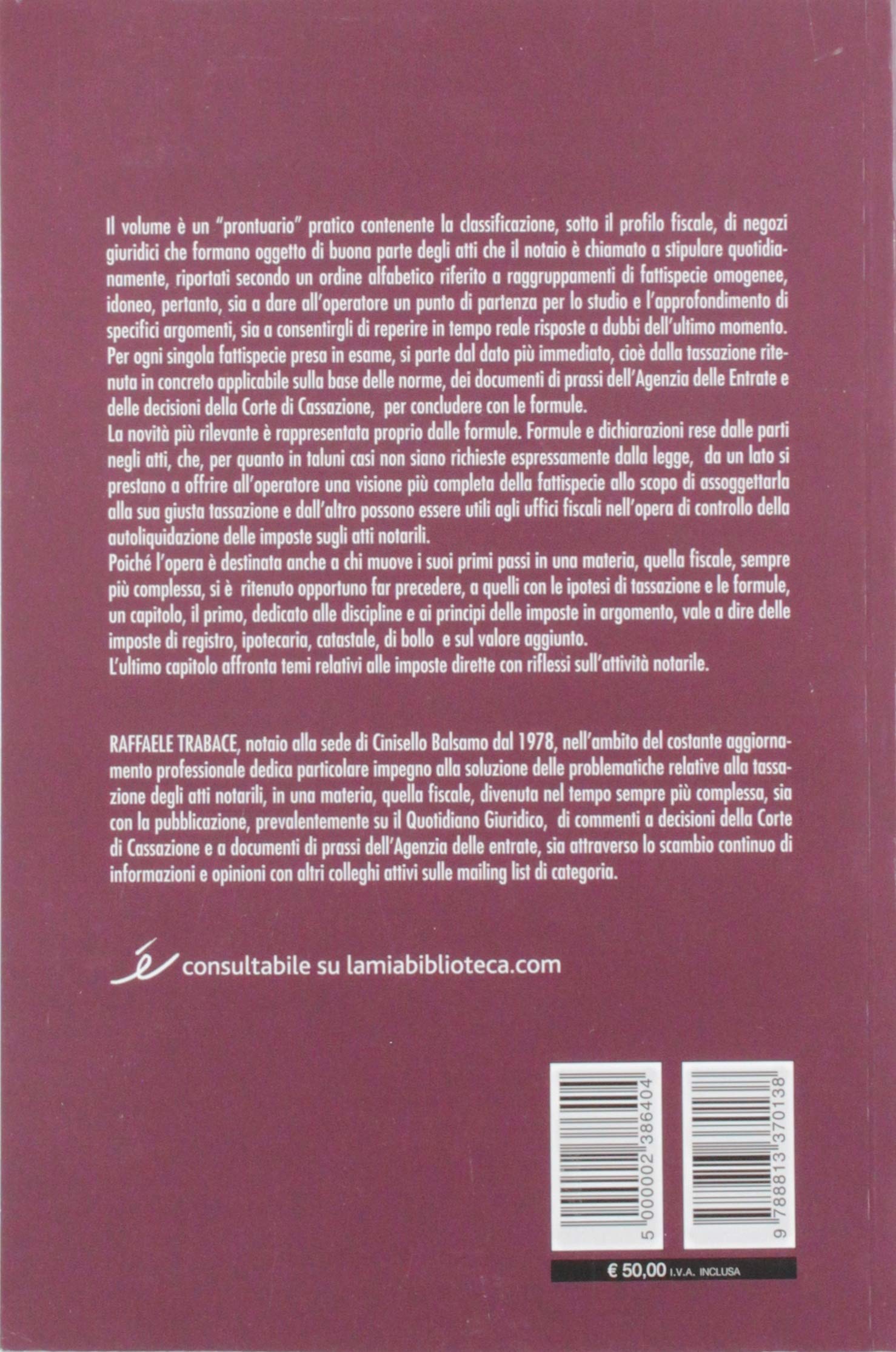 Formulario fiscale notarile