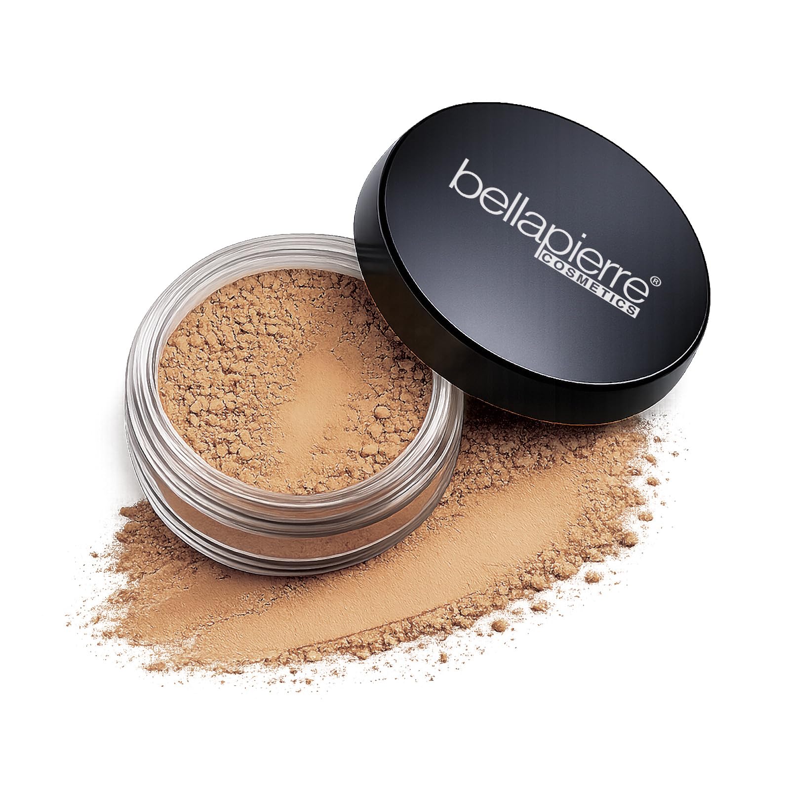 Loose Mineral Foundation SPF 15 – Pure Powder Base, Full Coverage Mineral Makeup, Matte Finishing & Setting, Lightweight, Talc-Free & Paraben-Free – 0.32 oz - Brown Sugar