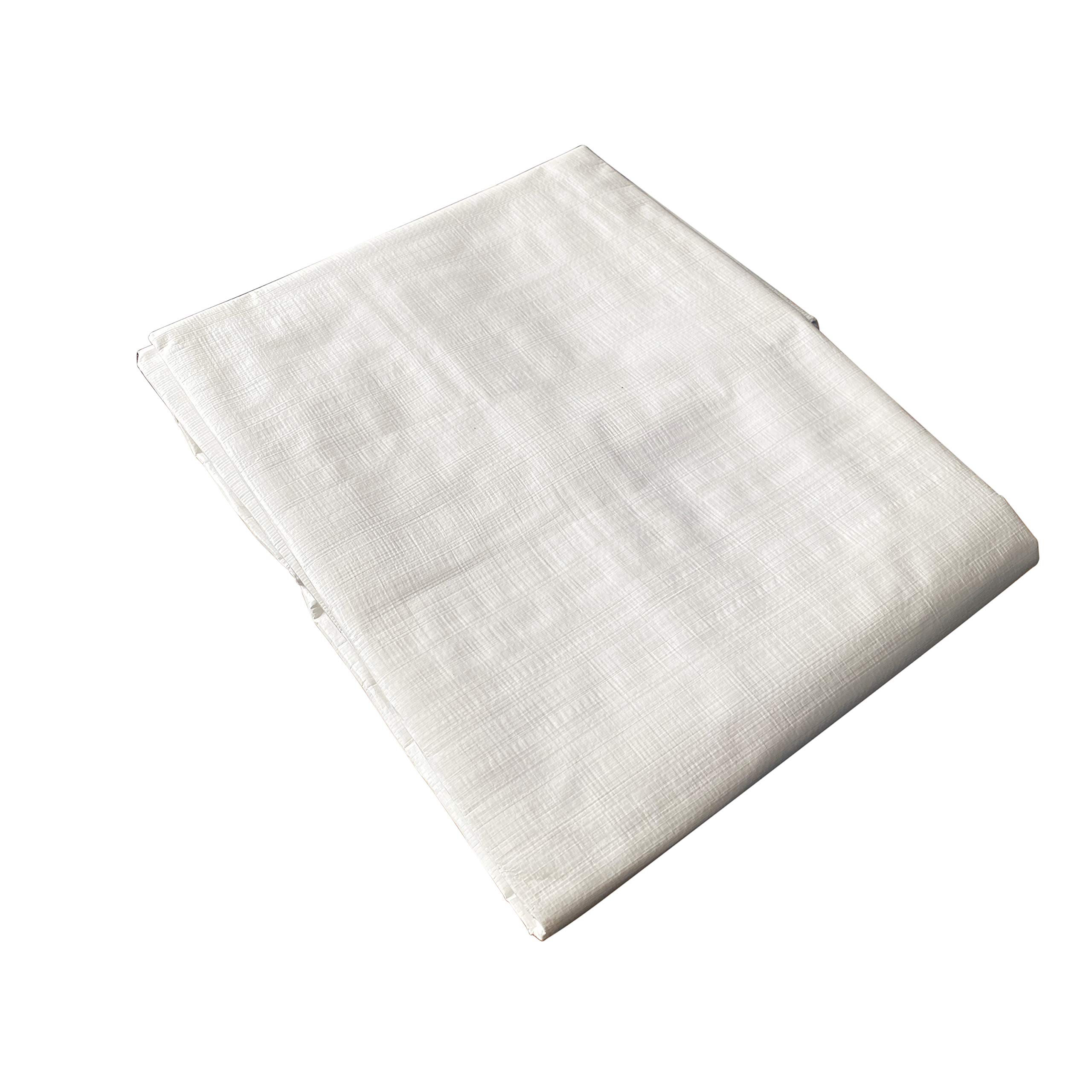 HFS(R) 10FTX12FT Multi-Purpose Silver Heavy Duty Dry Top Poly Tarp（3x3.6m)