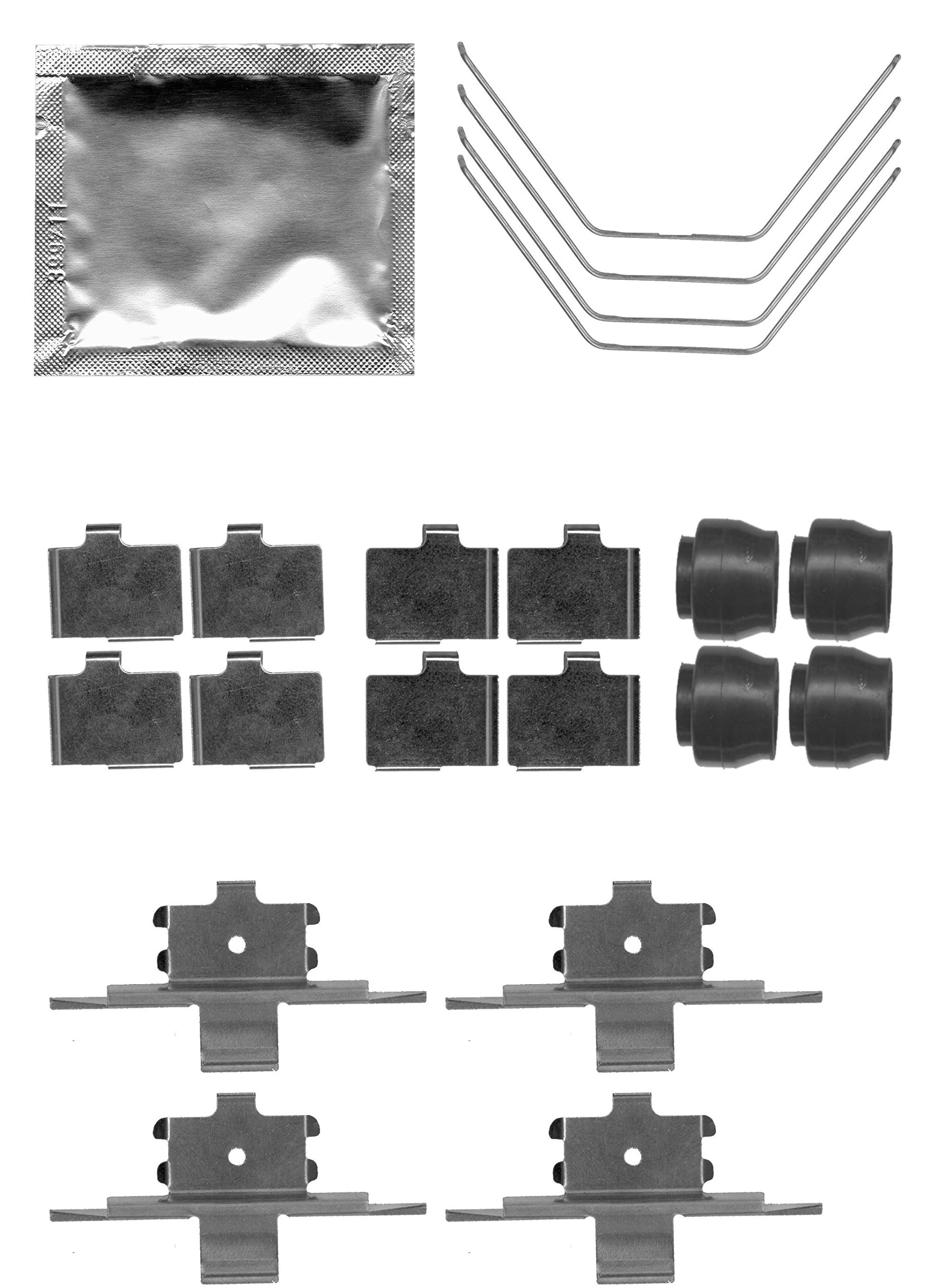 Kit D'accessoires, Plaquette De Frein à Disque Delphi LX0521-image