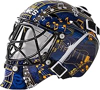 Vista 27 de Franklin Sports mini máscara para portero con logo de la NHL