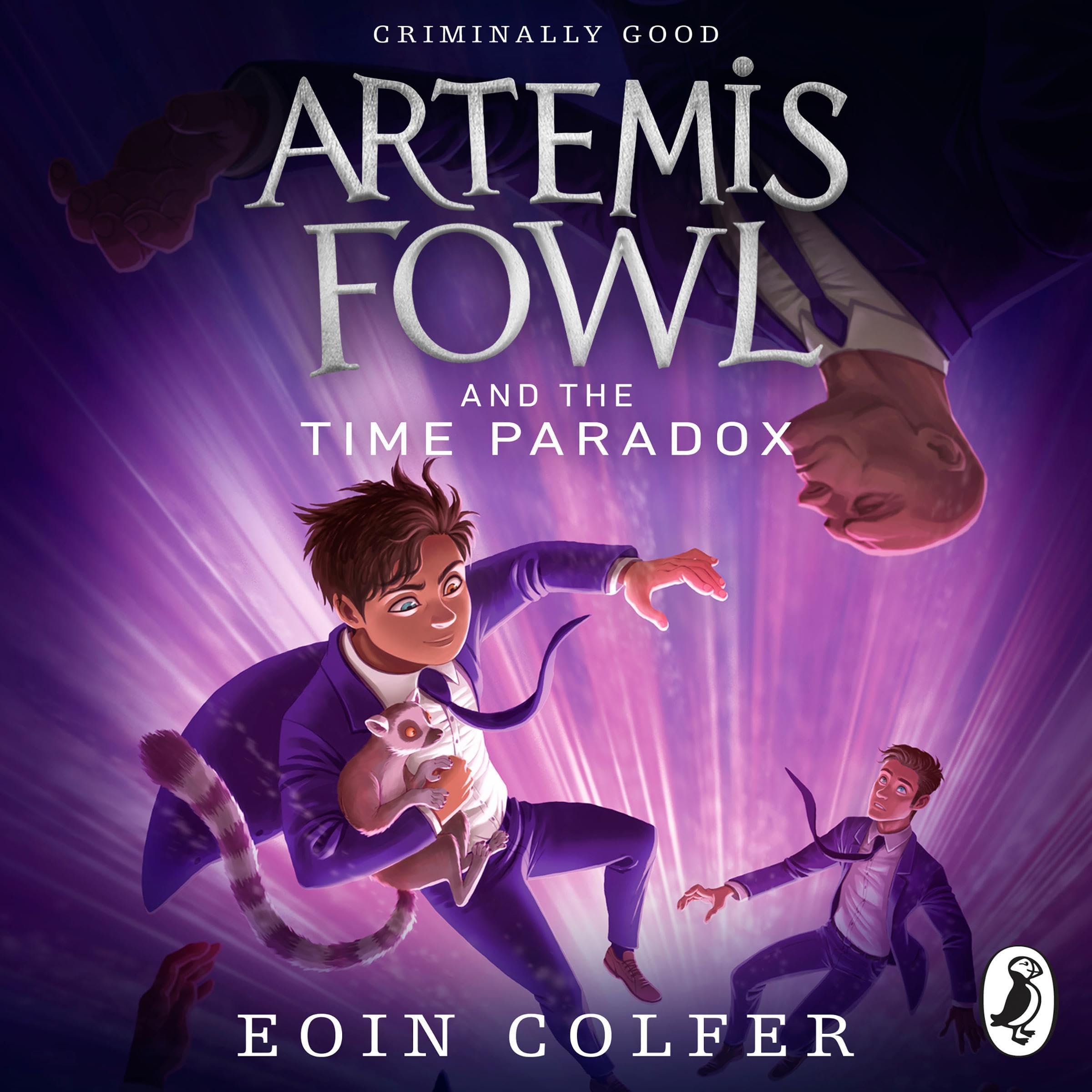 Cover art for Artemis Fowl and the Time Paradox