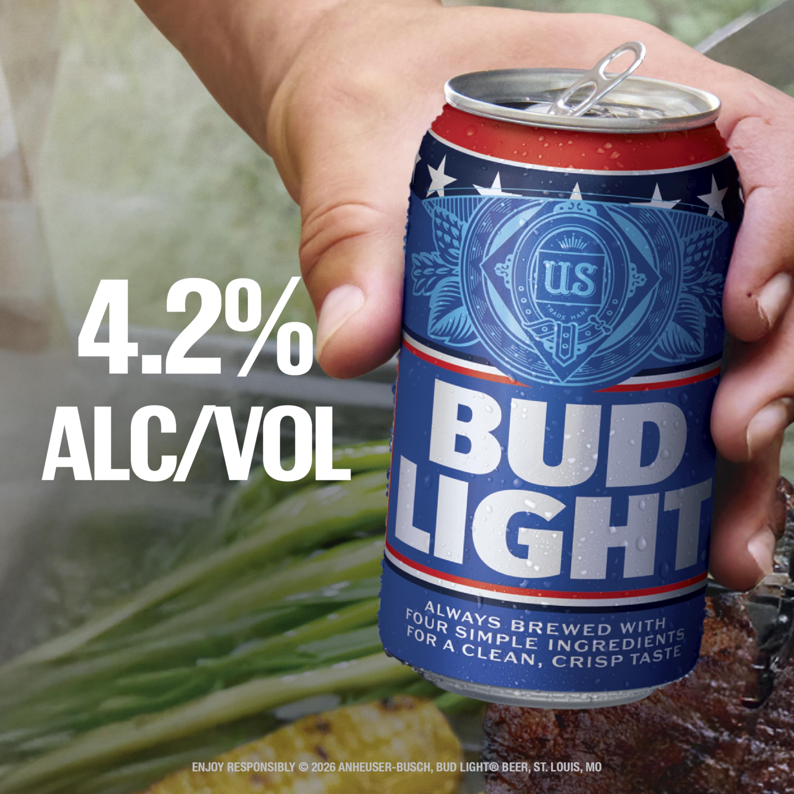 Bud Light 24 x 355 ml : Amazon.de: Grocery