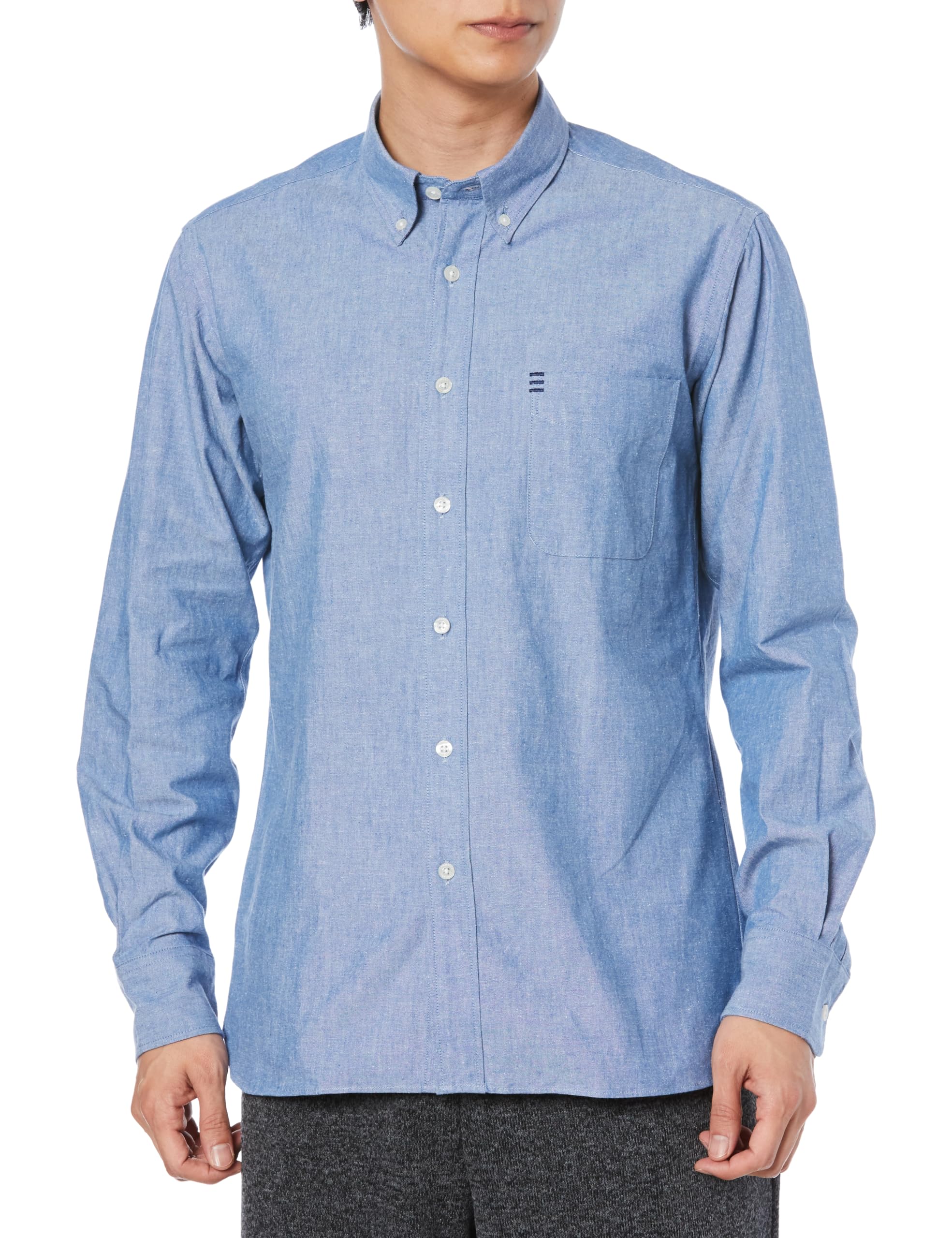 カンタベリー] ロングスリーブボタンダウンダンガリーシャツ RA43541