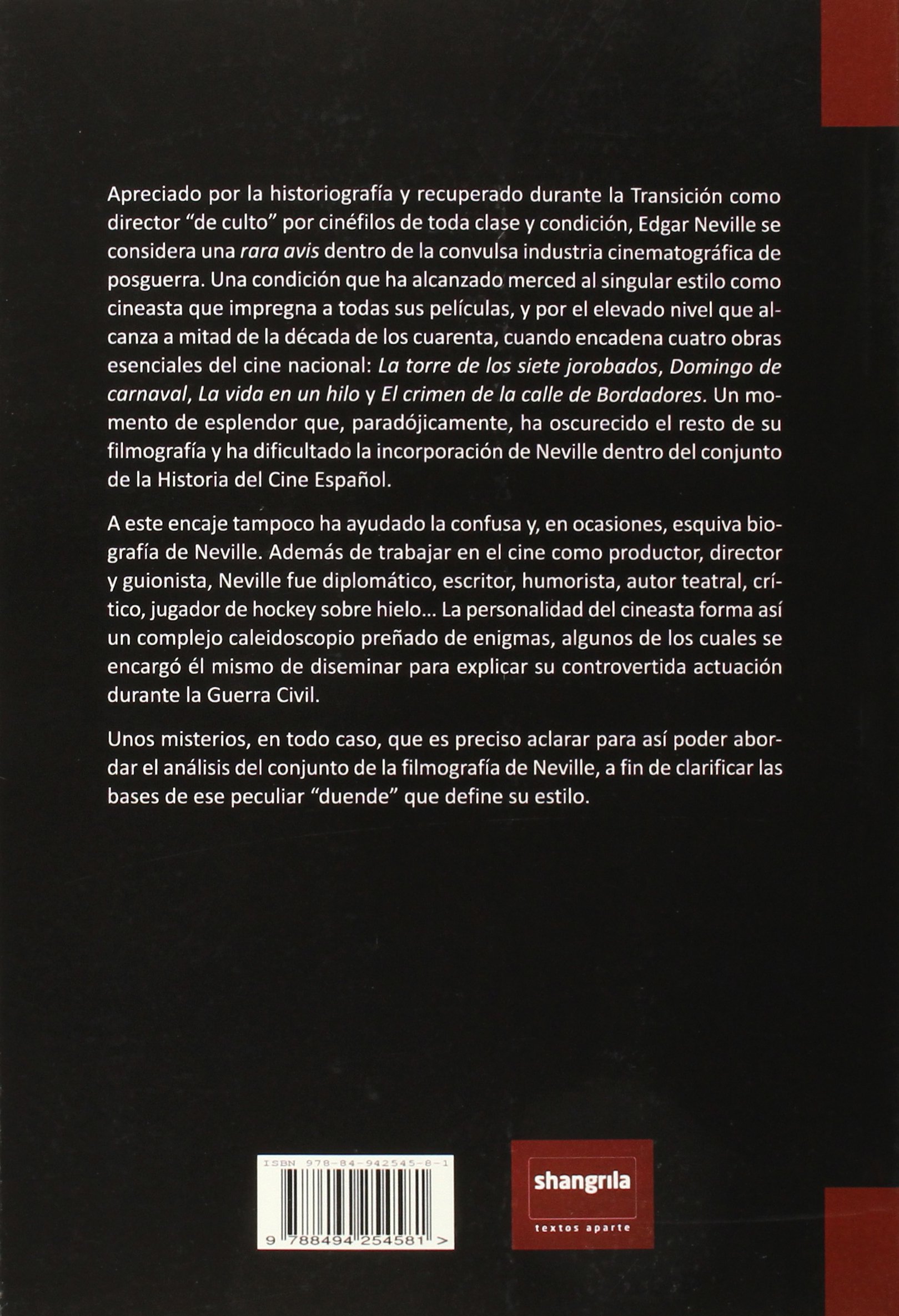 Edgar Neville. Duende y misterio de un cineasta español (SIN COLECCION)