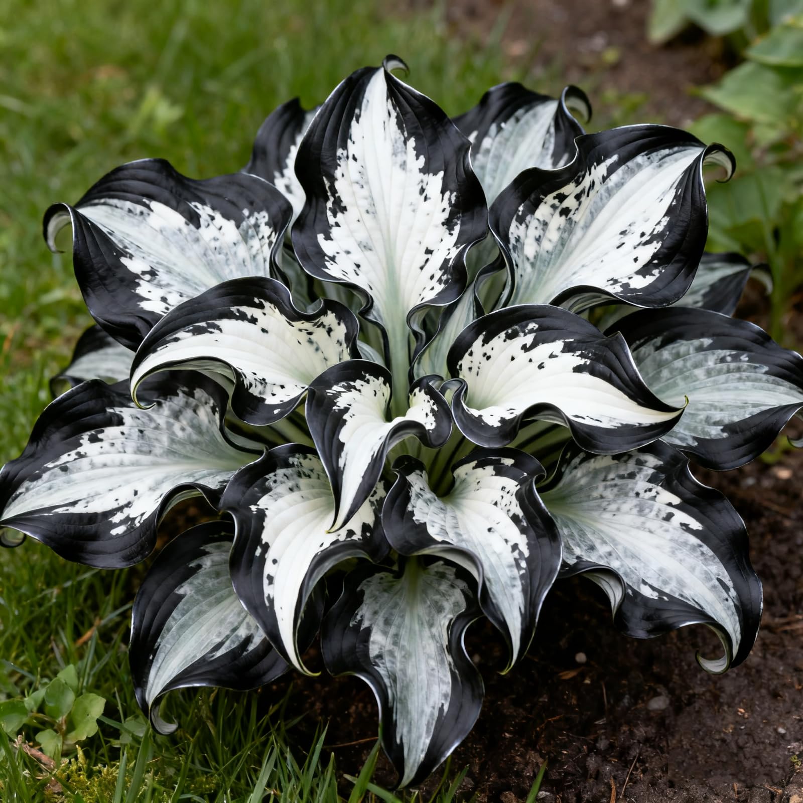 Hosta Bulbs for Planting Now UK Perennial Ornamental Good for Containers Easy Grow UK Garden Ready Plants for Borders/Excellent Display Hardy Perennials,-15 Bulbs-C