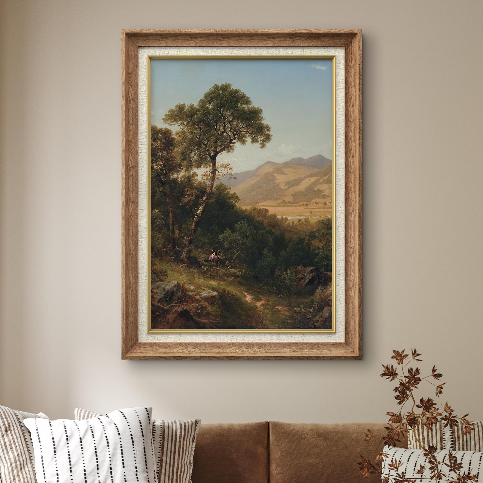 Amazon.com: SIGNWIN Premium Frame Art Serene Landscape Classic