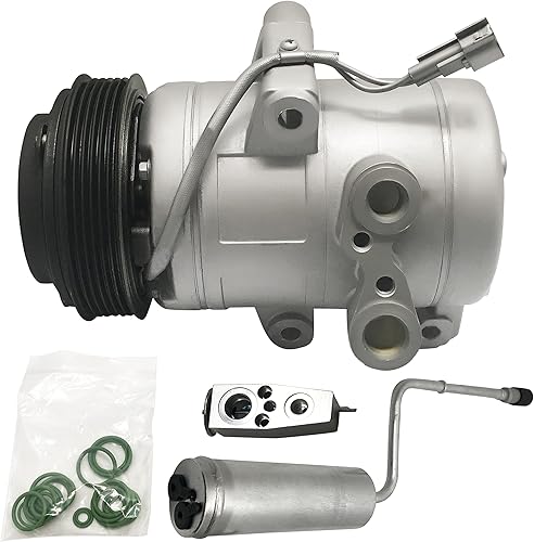 RYC Compresor de aire acondicionado automotriz y kit de embrague de A/C IG488K1 (se adapta a Ford Focus 2.0L 2008-2011; Ford Transit Connect 2.0L
