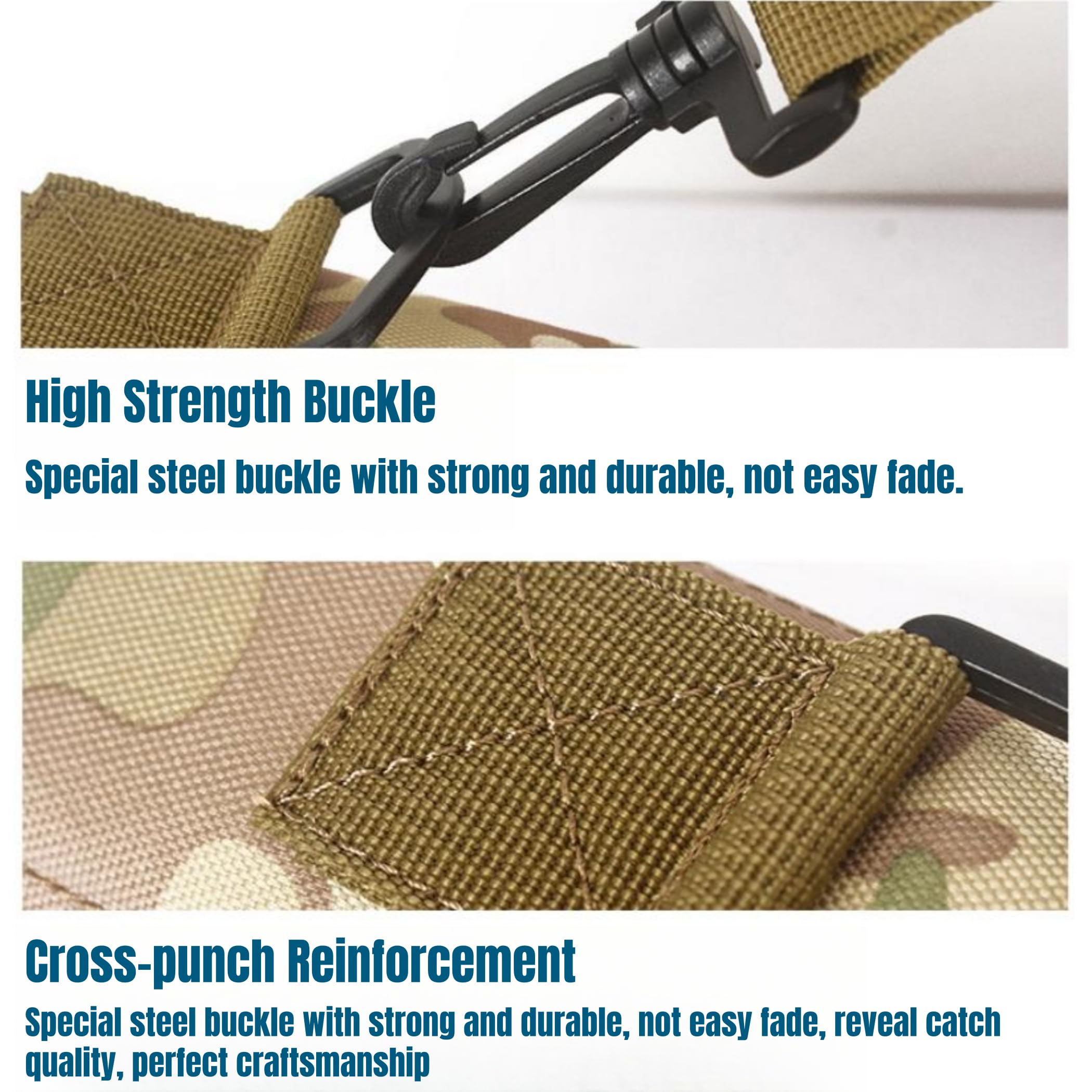 95cm Jeu de Guerre Militaire Sac de Pistolet Tactique Durable Antidérapant Résistant à l'eau Équipement de Chasse Pistolet à air comprimé Étui de Protection (5 Couleurs en Option)