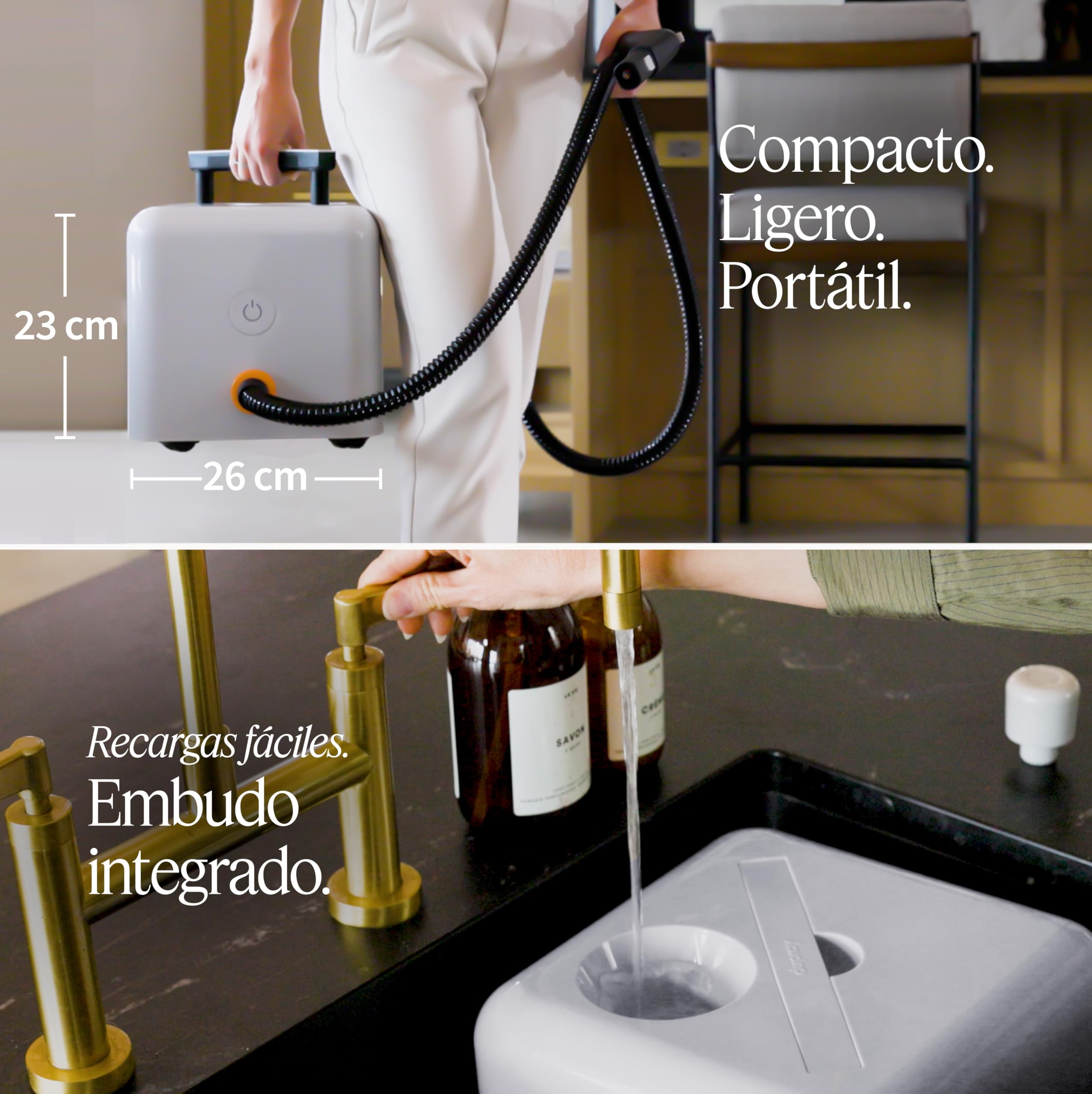 Dupray Neat Plus Limpiador a Vapor – 18 Accesorios, Vapor Potente sin Químicos, Limpieza Profunda para Suelos, Sofás, Cocina, Baño y Coche