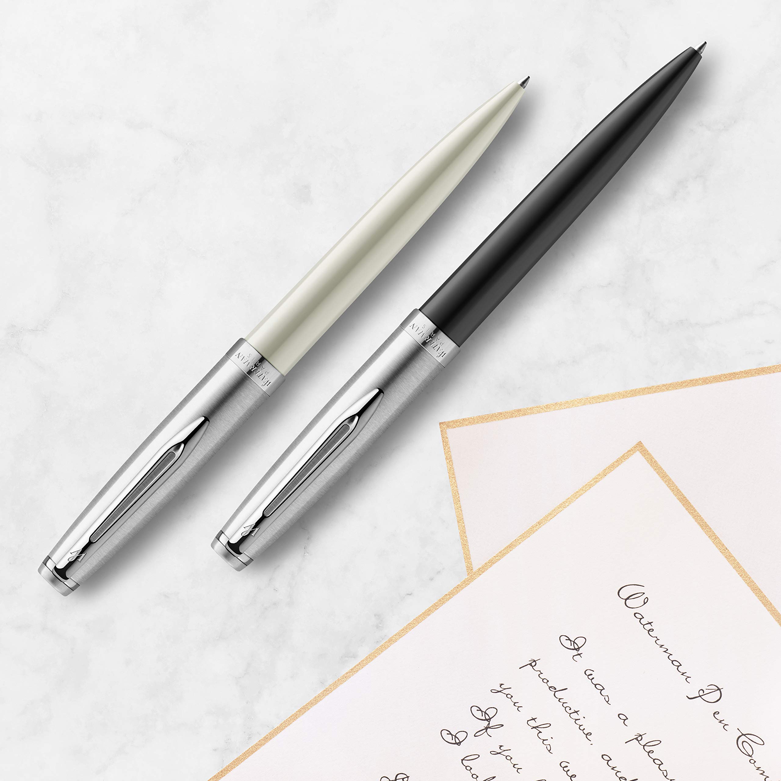 Amazon | WATERMAN ウォーターマン 公式 ボールペン 油性 エンブレム