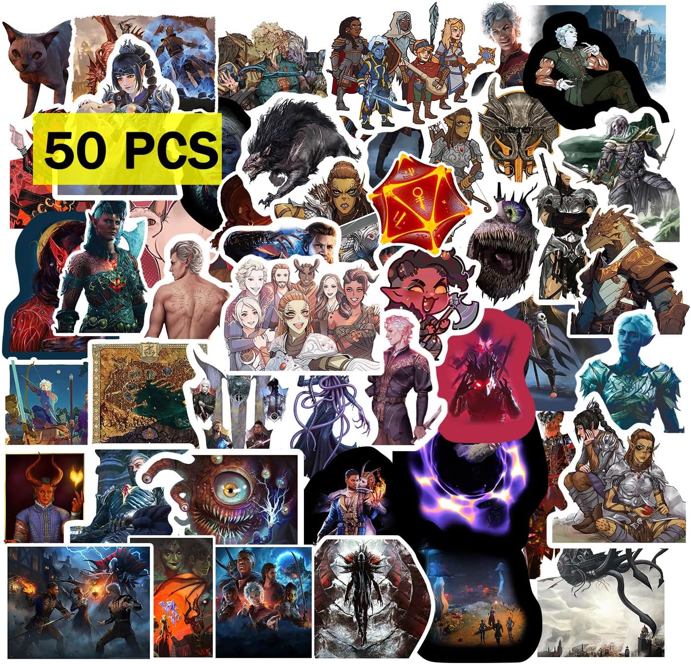 BG3 Game Stickers