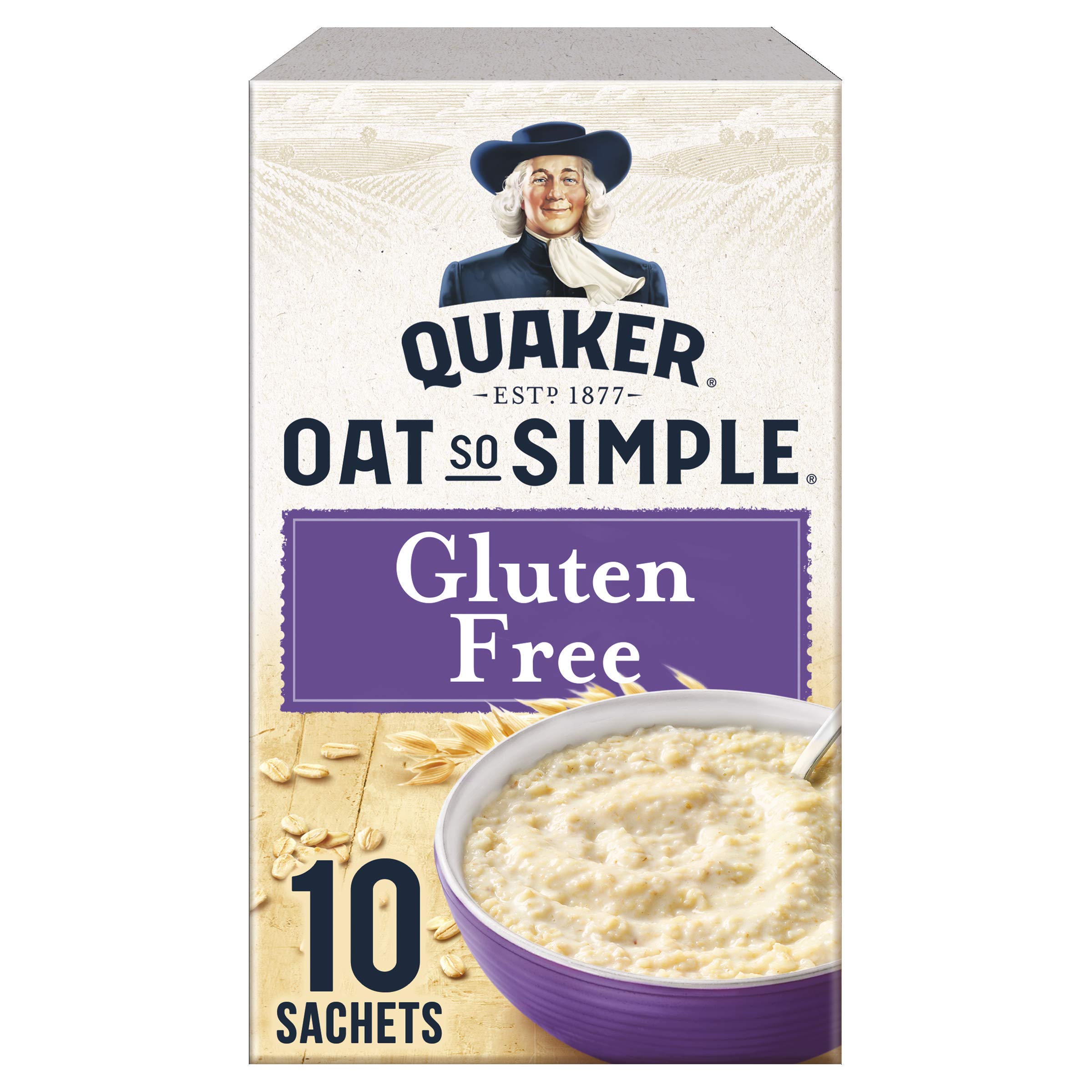 Quaker Oats So Simple Gluten Free Sachets, 350 g