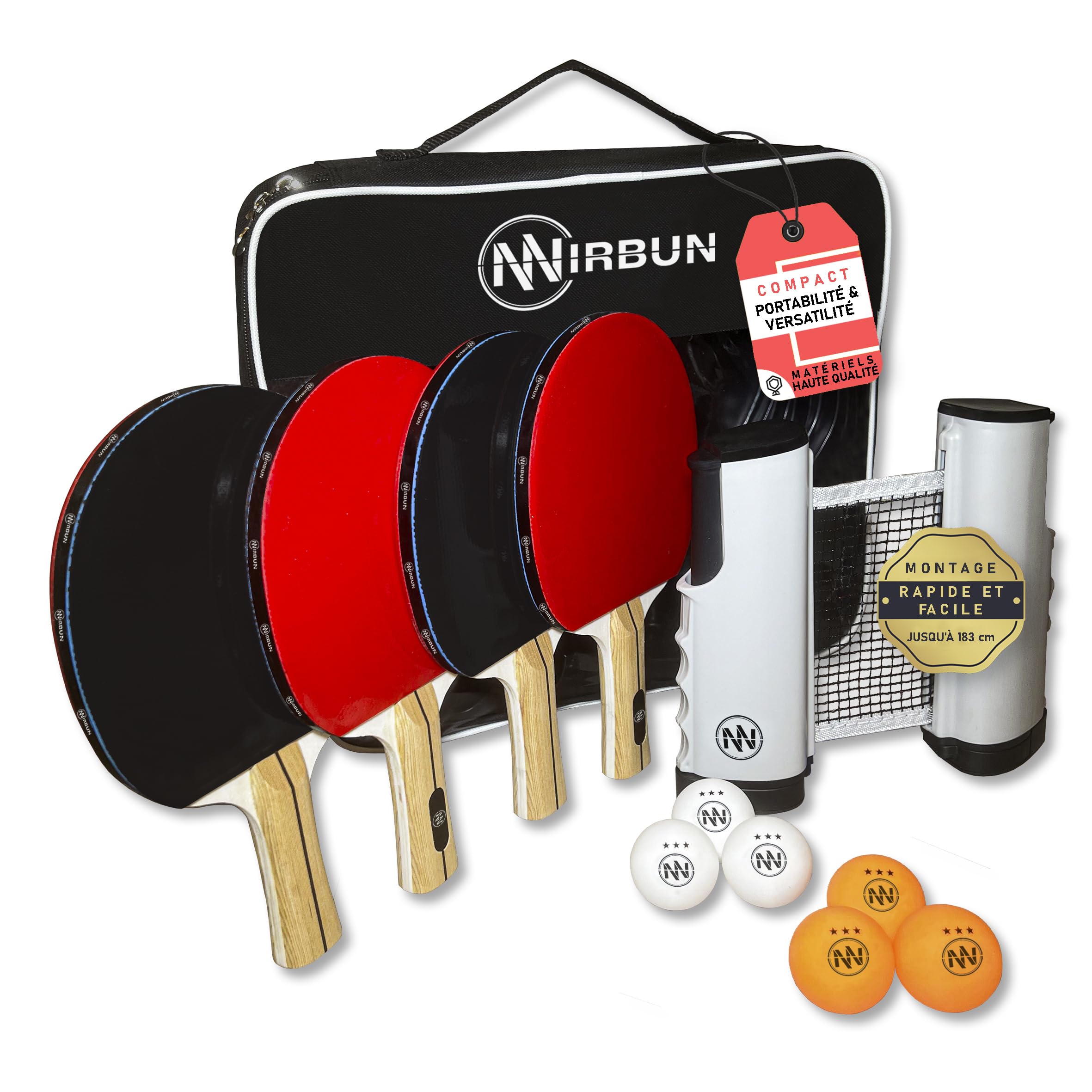 filet ping-pong extensible universel