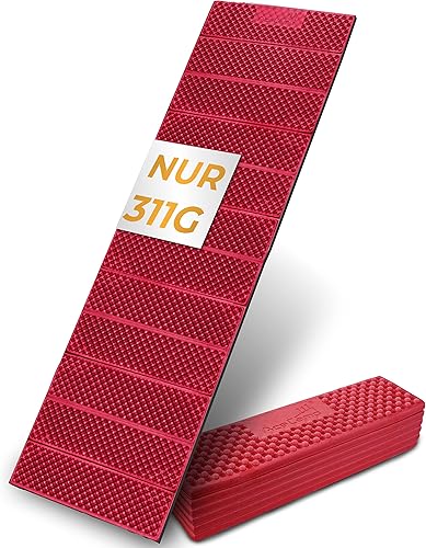 AceCamp Saco de dormir portátil de espuma de longitud completa para acampar y senderismo ligero suave y compacto cojín para saco de dormir comodidad