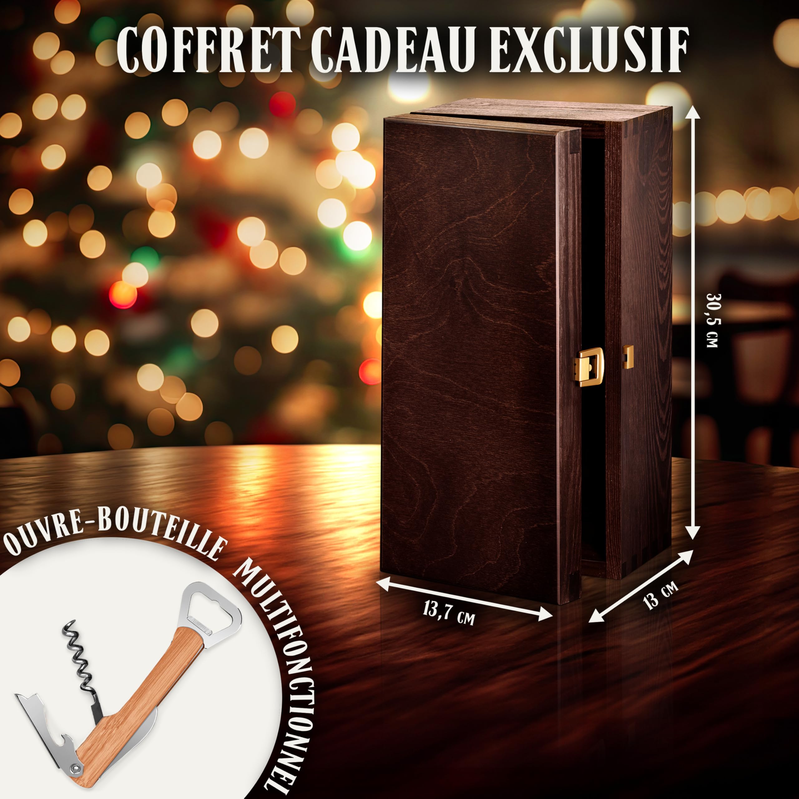 Maverton Carafe à whisky pour homme - 0,8l Décanteur gravé - Avec motif décoratif - Carafe en verre pour connaisseur - avec personnalisation - pour anniversaire - pour lui - original