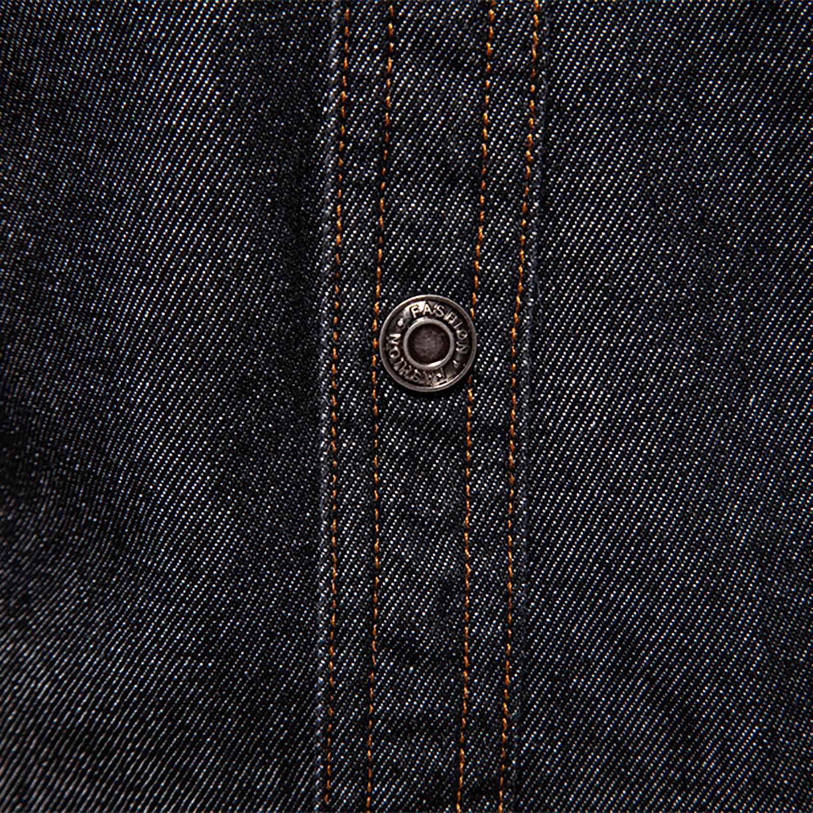 Giacca di Jeans da Uomo, Giacca Primavera Uomo, Denim Vintage Cotone Giacca da Abito Casual Slim Fit Blazer da Abito Formale Monopetto Suit Jacket Giacca a Vento per Capispalla Fotografia Biker Moto