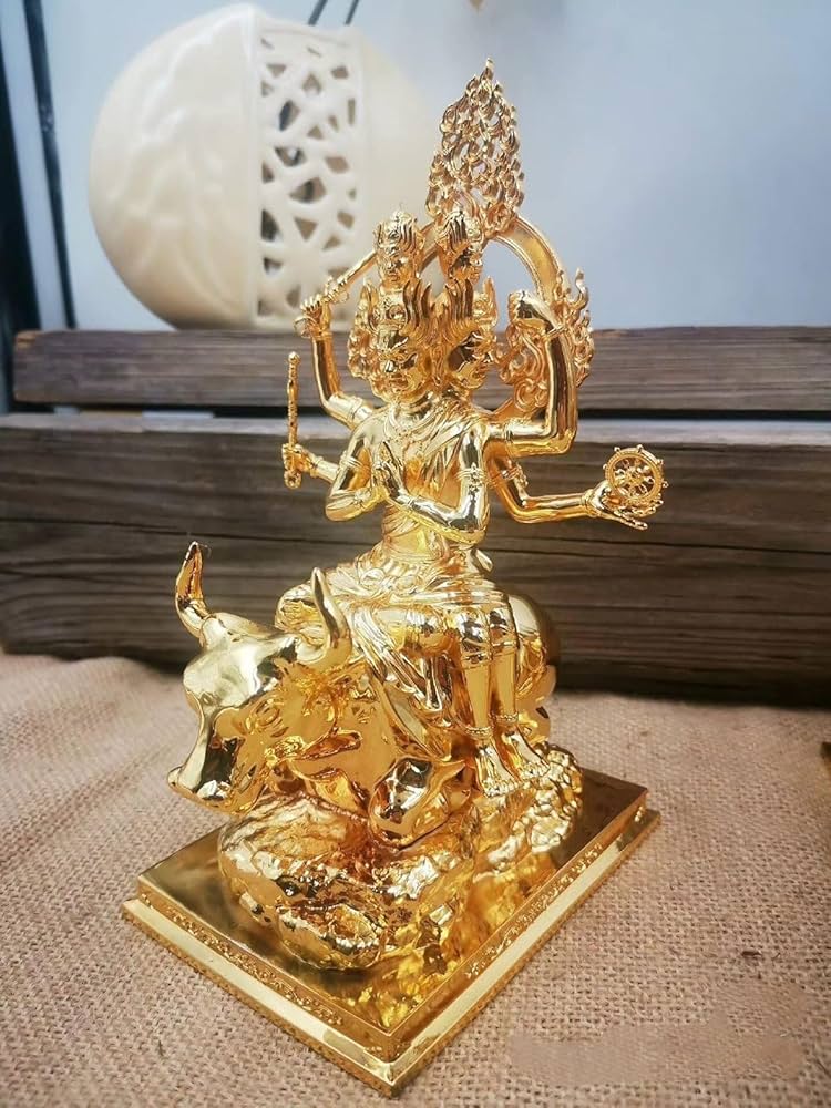 仏教美術 仏像 大威徳金剛仏像 梵天仏堂 銅製品鎮宅辟邪開運風水