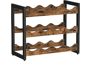3-Tiered Wine Rack for Your 12 Precious Bottles