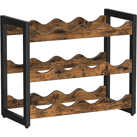 3-Tiered Wine Rack for Your 12 Precious Bottles