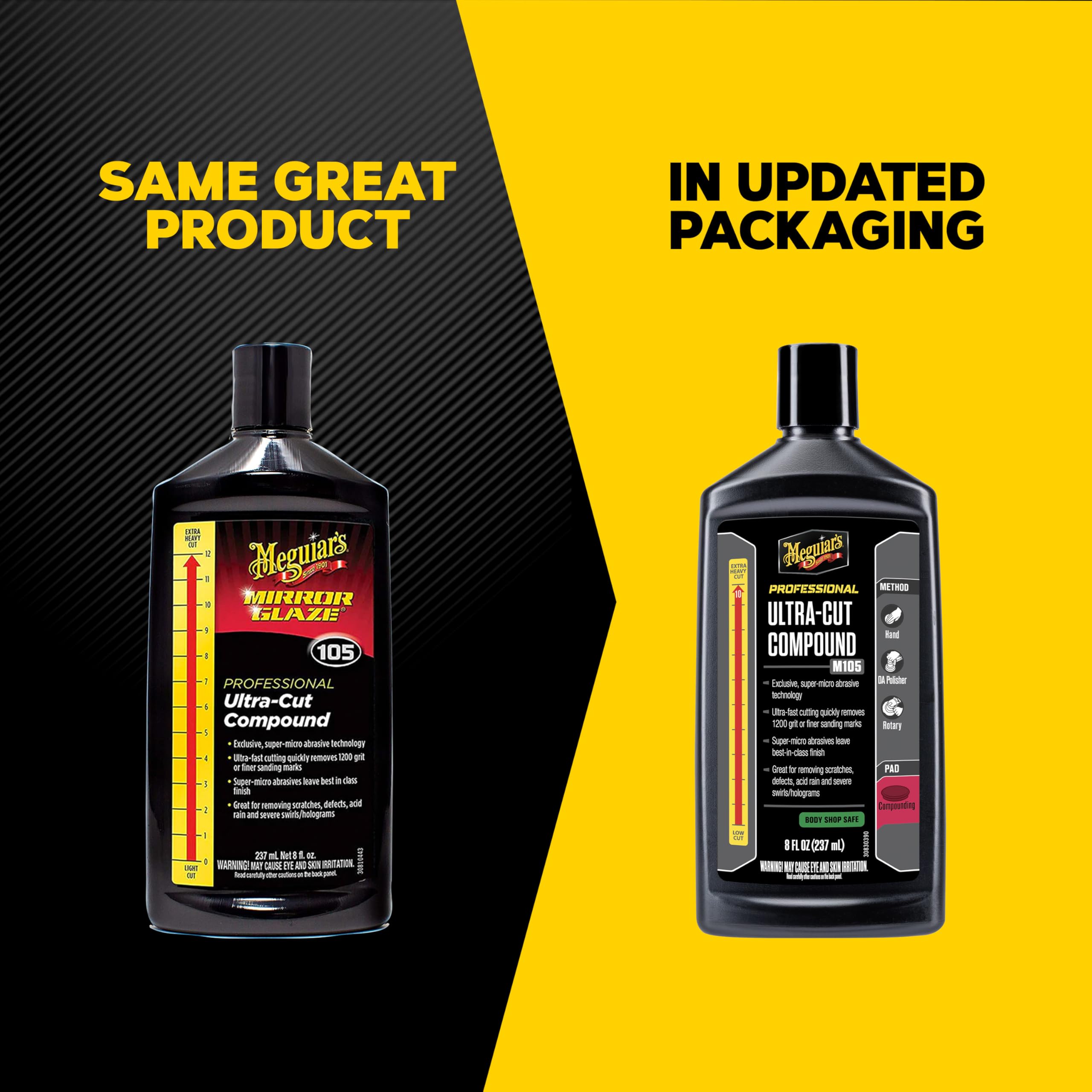 Meguiar's Professional M105 Ultra Cut Compound, 8oz — Amazon image 2