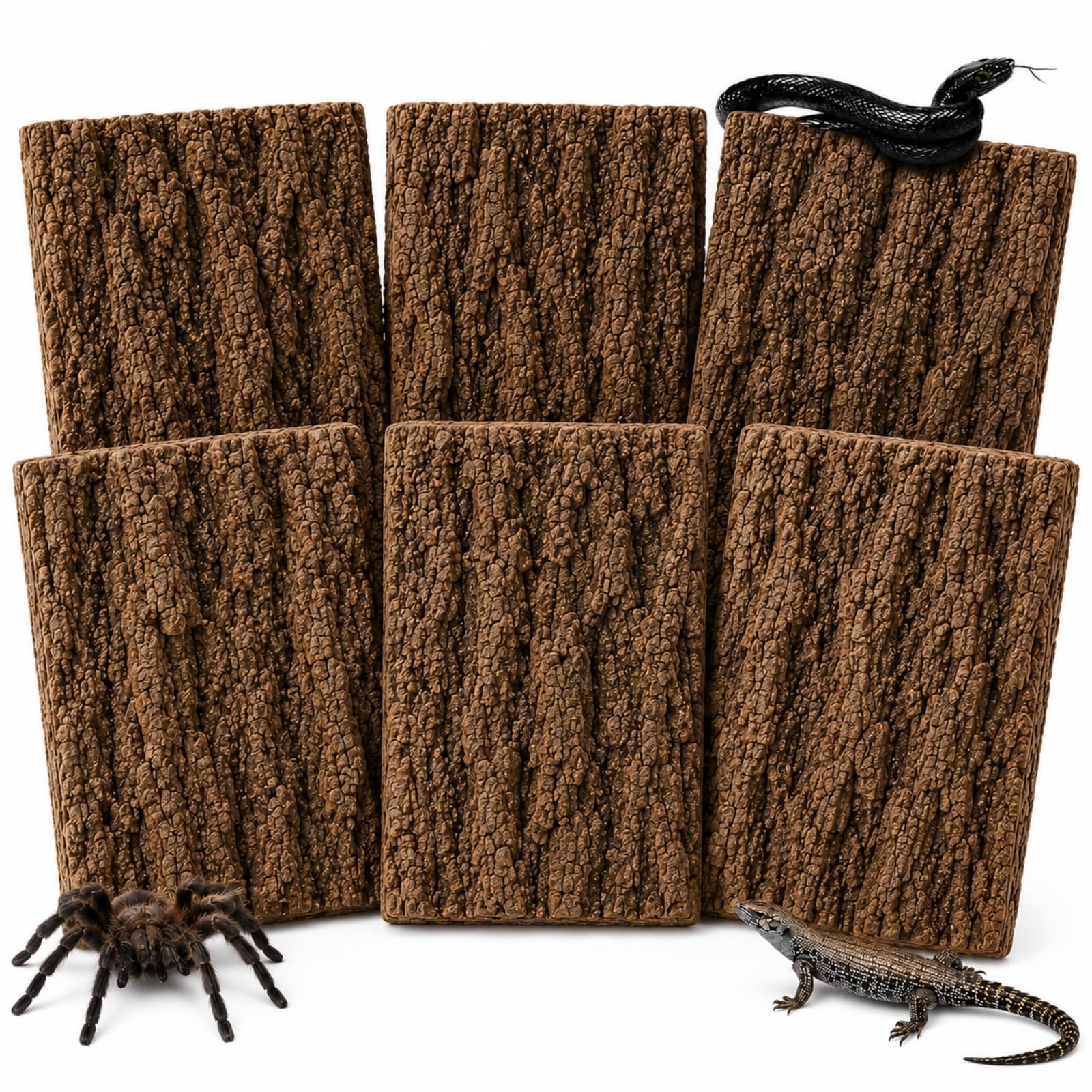 RHBLME 6 Pack Cork Bark