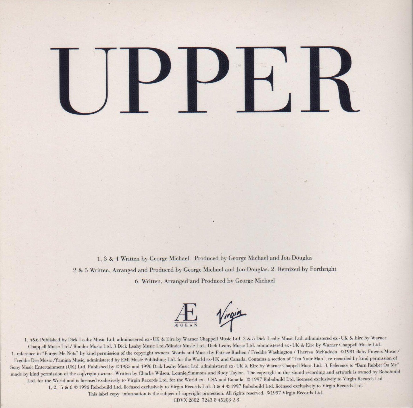 Coffret Older And Upper