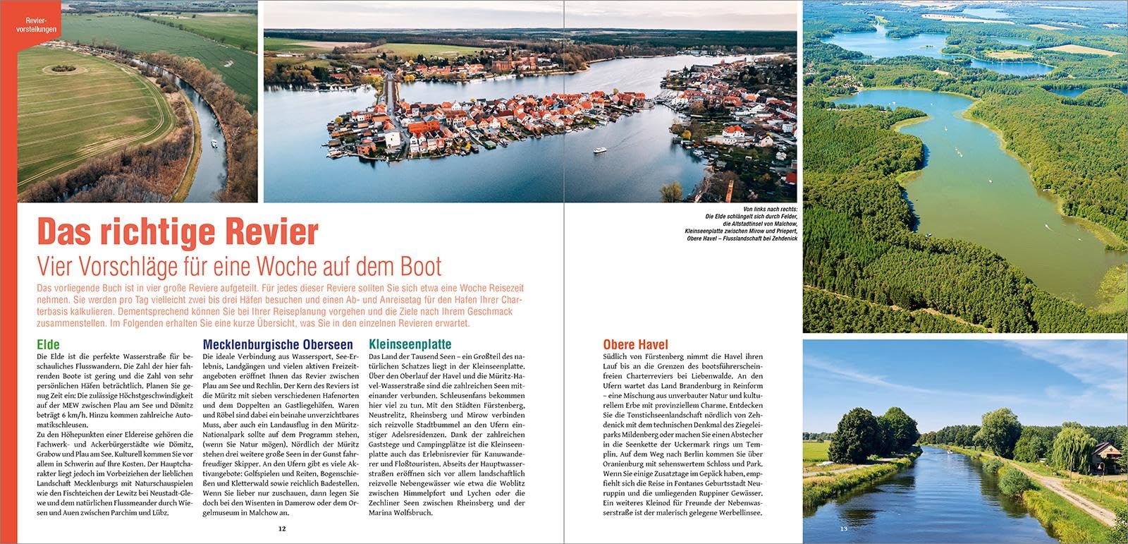 Hafenführer für Hausboote: Müritz, Havel, Seenplatte – Die schönsten Häfen und Liegeplätze (Hafenführer für Hausboote, Motoryacht und Segler)