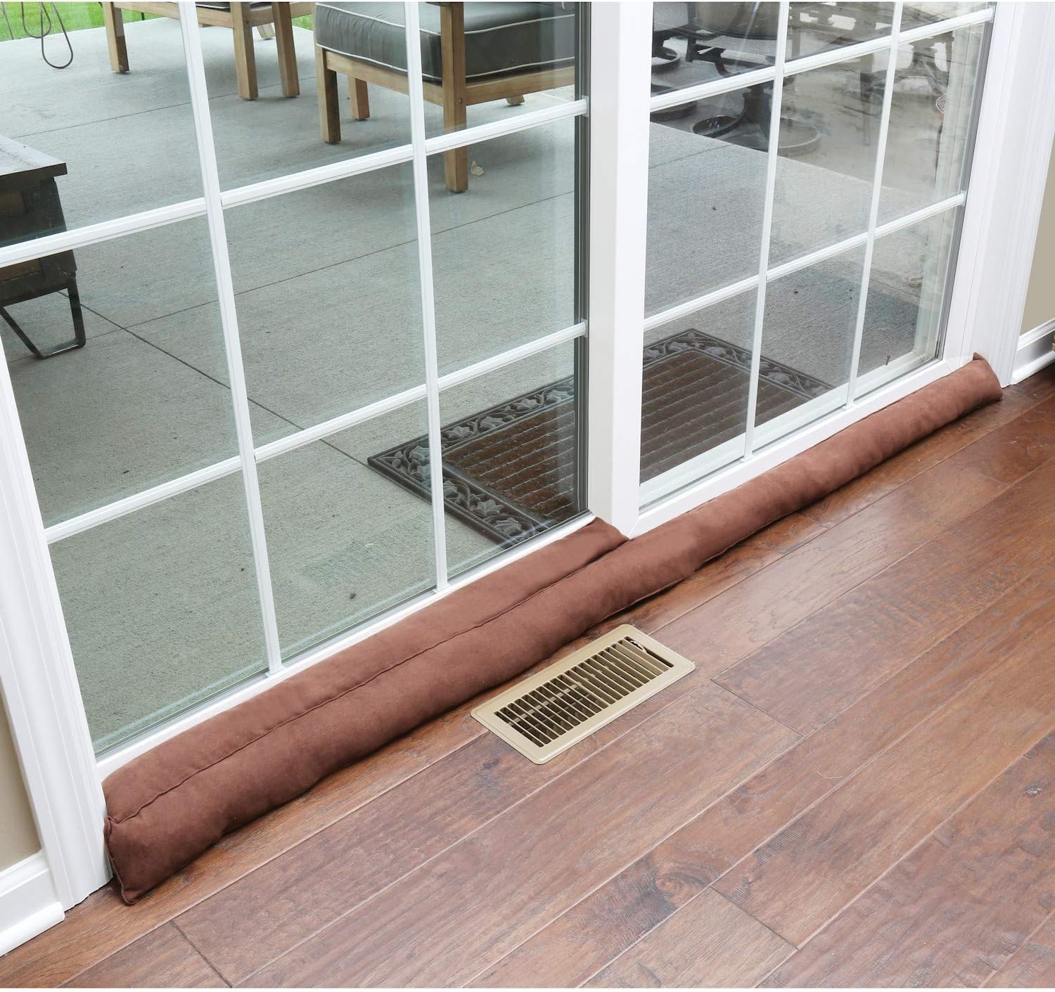 HOME DISTRICT Sliding Door Draft Stopper Glass Door Draft