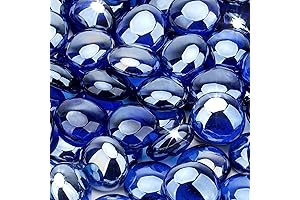 Stanbroil Royal Cobalt Blue Luster Fire Glass Beads: Shimmering Luminosity for Your Fireplace and Beyond