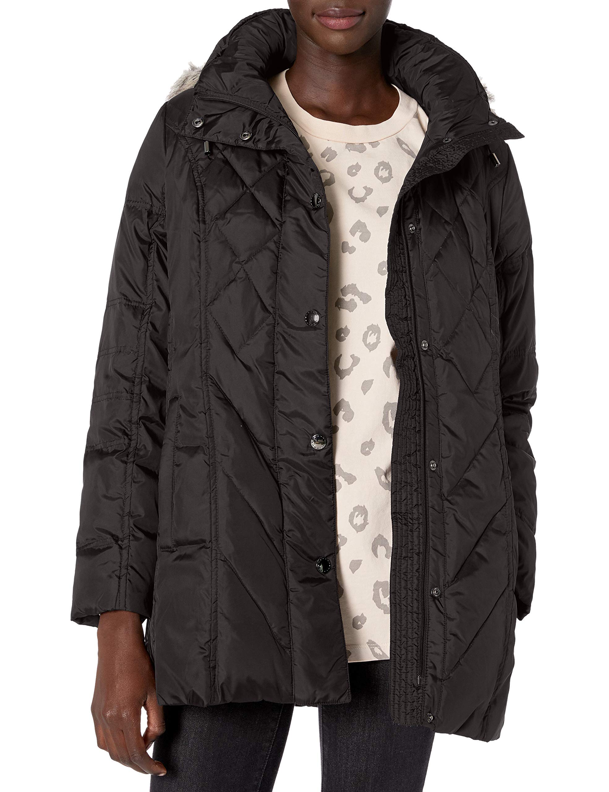 London Fog Womens Diamond Quilted Down Coat Desertcart Seychelles