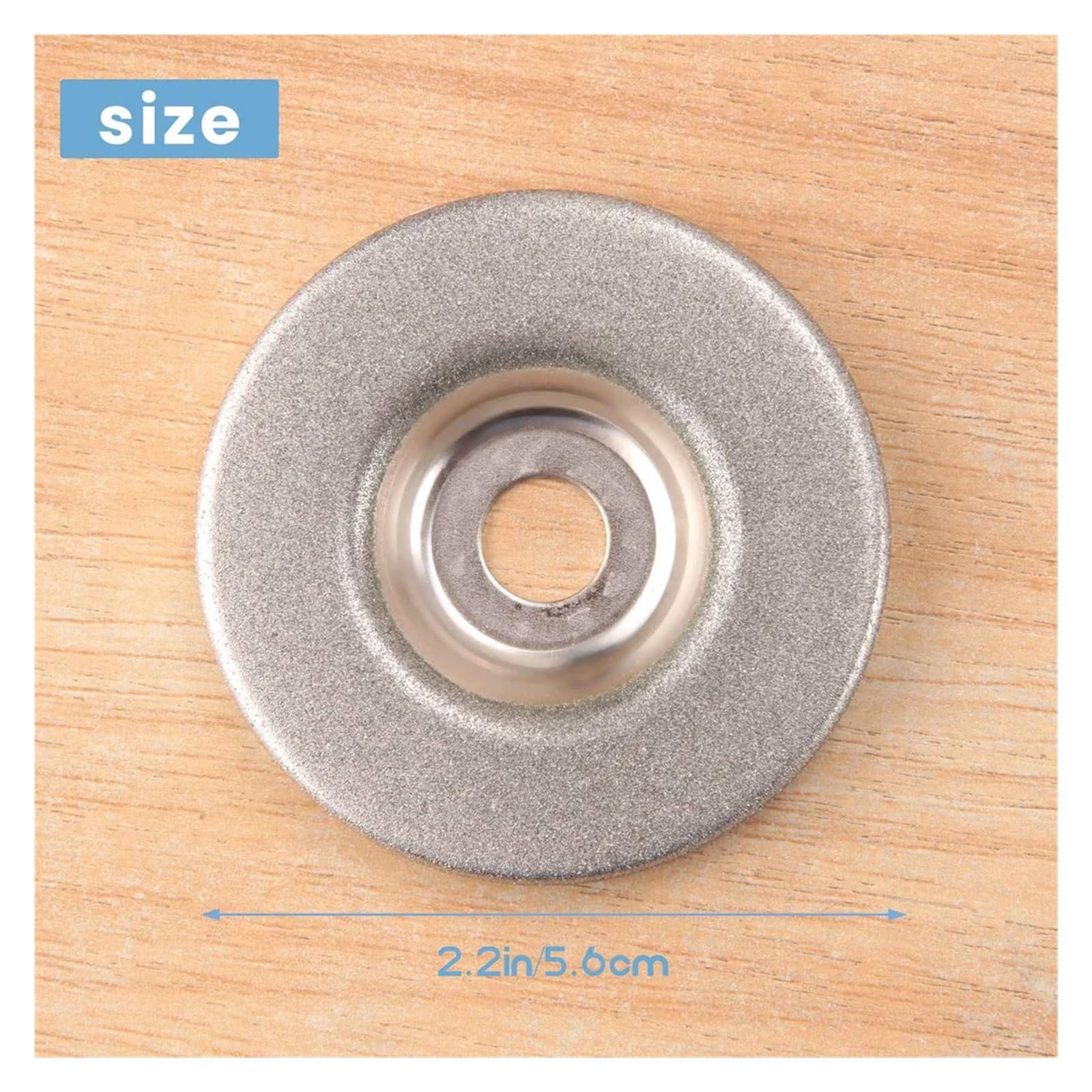 3 Pezzi 56 Mm Diamante 180/320/600 Mola Disco Circolare For Affilatura Elettrica Multifunzionale Smerigliatrice Affilatura