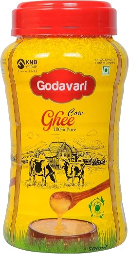 GODAVARI COW GHEE 500 Ml JAR
