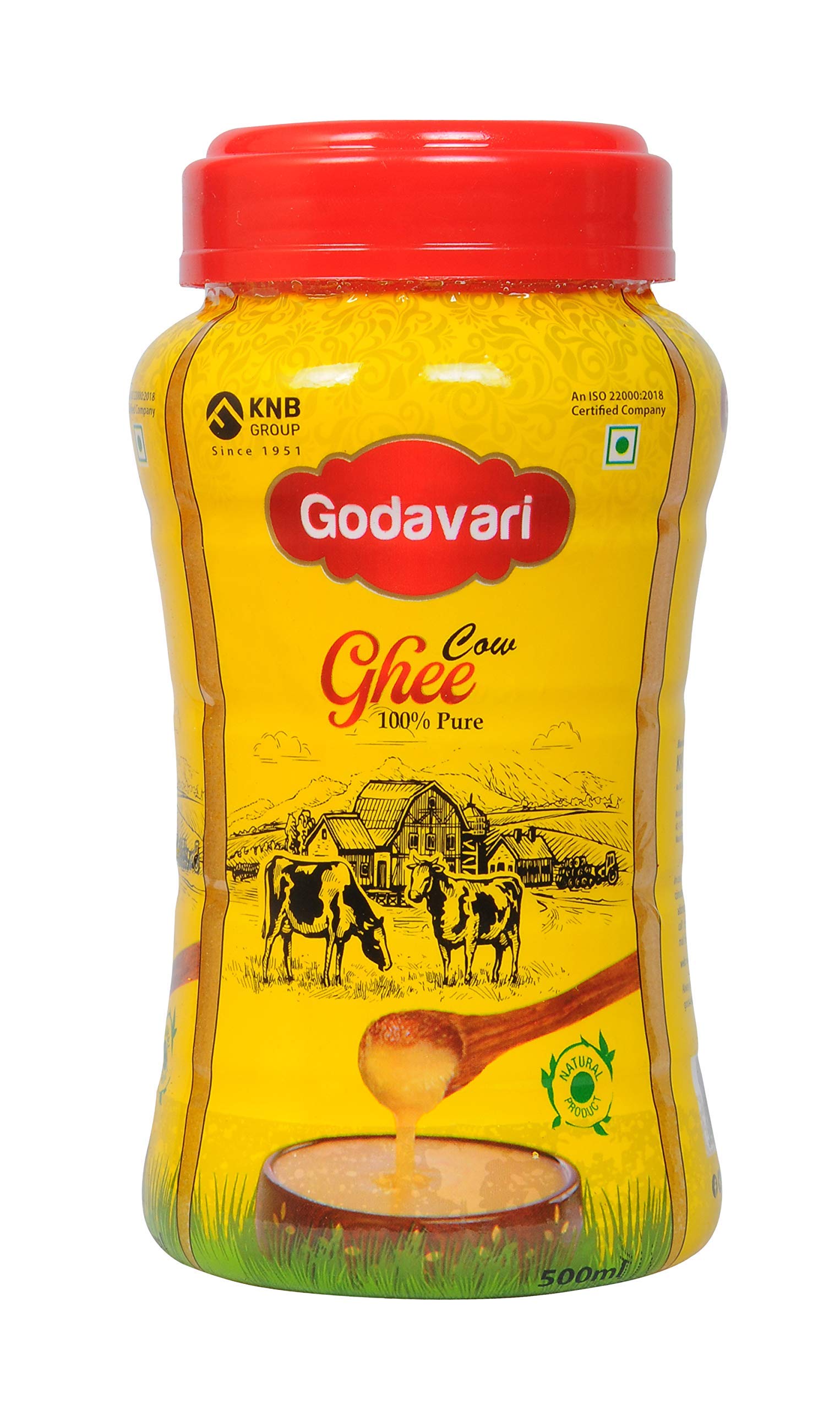 GODAVARI COW GHEE 500 Ml JAR (B08GCVG58N) Amazon Price History, Amazon Price Tracker