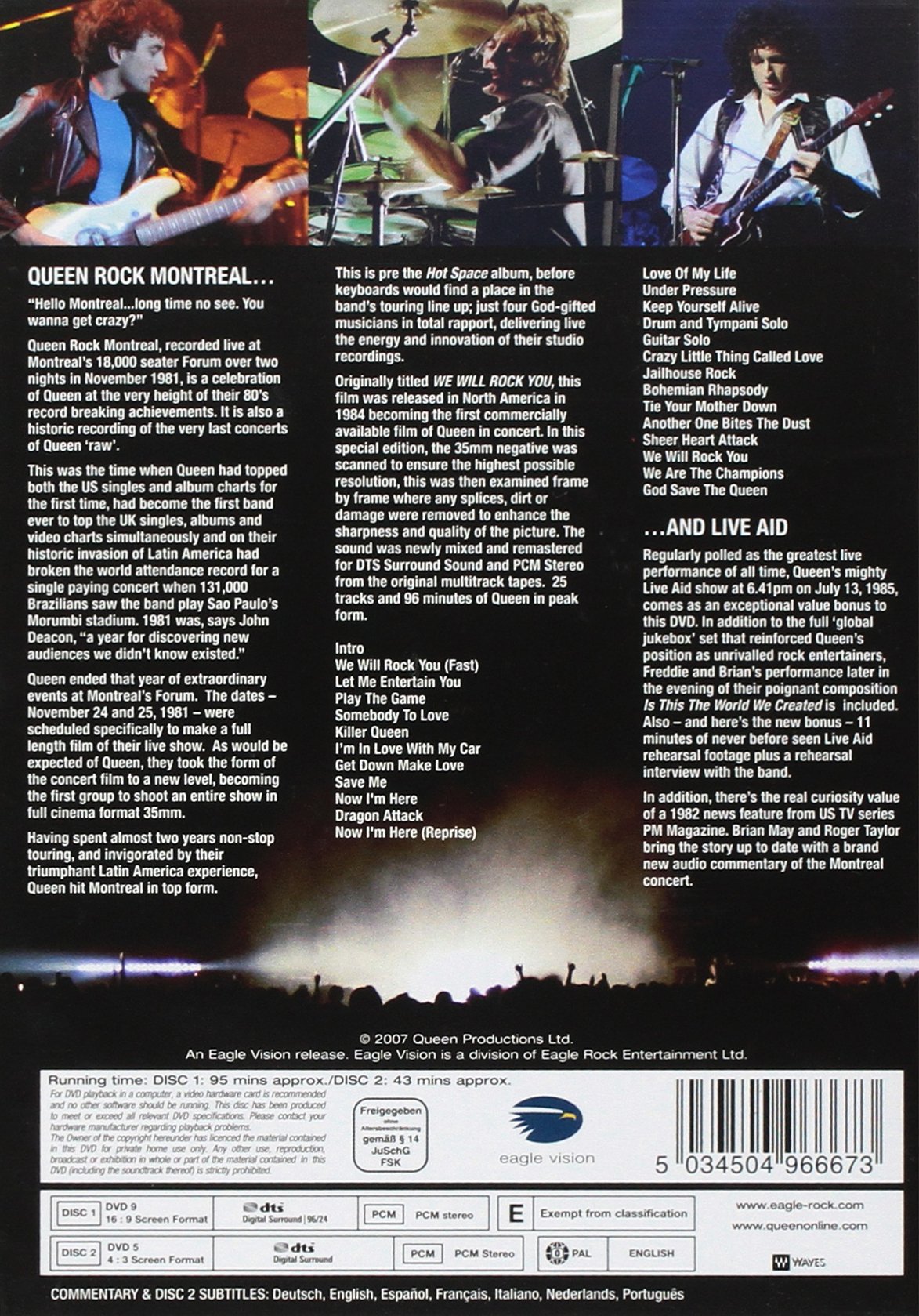 Queen - Rock Montreal & Live Aid