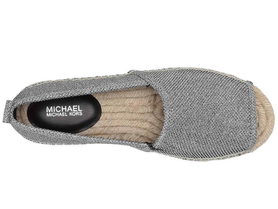 

MICHAEL Michael Kors Hastings Open Toe (Black/Silver) Women's Shoes