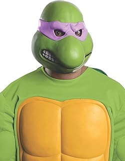 Rubies Costume Nickelodeon Teenage Mutant Ninja Turtles Adult Donatello 3/4 Mask, Green, One Size