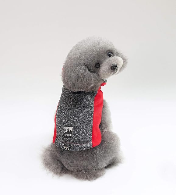 Foto 4 de 6 de BPS Ropa para Perros Mascotas Chaqueta para Perros Abrigo para Perros 5 Tamaños 3 Colores para Elegir (XL: 40…