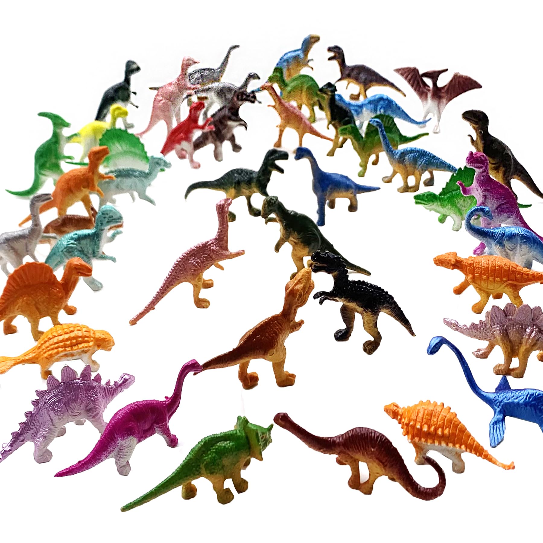 48 Piece Dinosaur Toys - Realistic Dino Figures -8