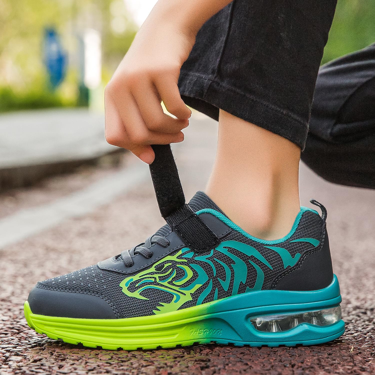 Scarpe da Ginnastica Bambini e Ragazzi ​​Sneakers Bambino Scarpe Sportive Leggeri e Traspiranti Scarpe da Tennis Casual da Bambina per Scuola