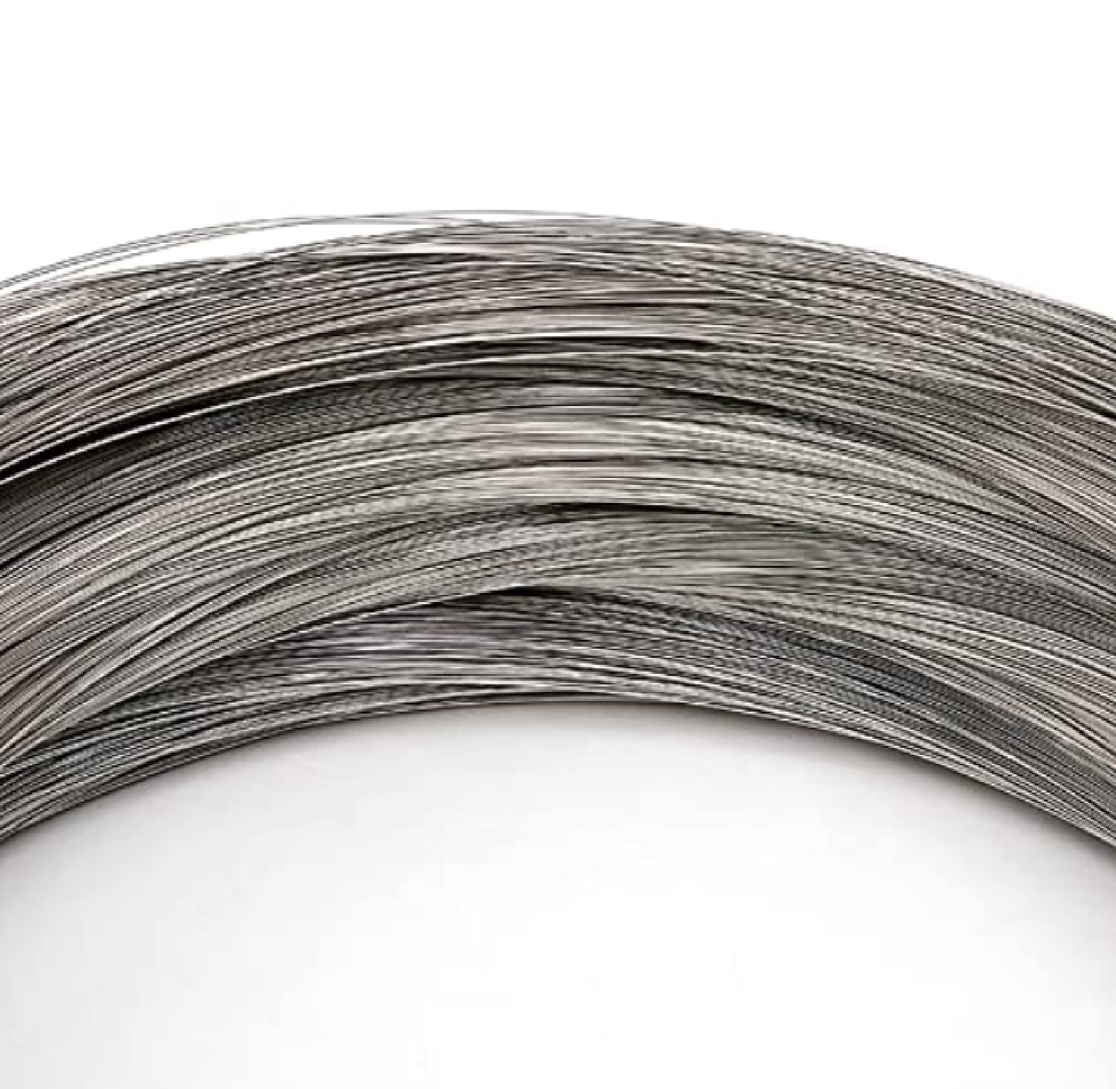 Alambre de Acero para resortes de Acero Inoxidable 304, Alambre Duro, 0.3-3 mm de diámetro, Alambre de Acero para resortes, 10 m de Largo,0,3 mm * 10 m