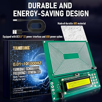Adjustable Frequency Generator, Schumann Wave Resonance Generator, 7.83Hz Frequency Generator, Ultra-Low Frequency Generator