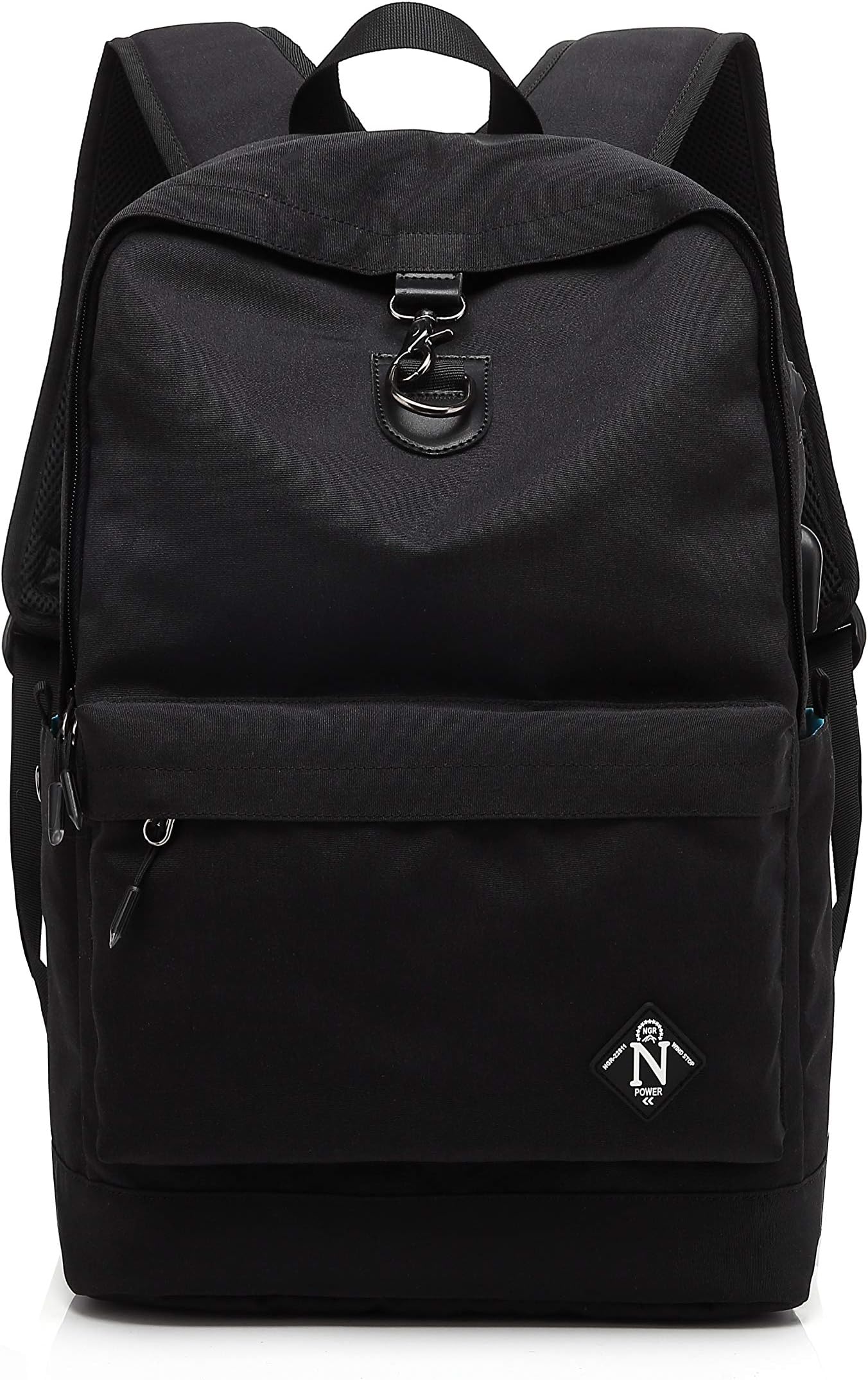 EURCOOL Men Laptop Backpack Charging for Male Mochila Travel Bags Water Repellent Teenage Backpacks for Travel/Business/School College/Men/Women