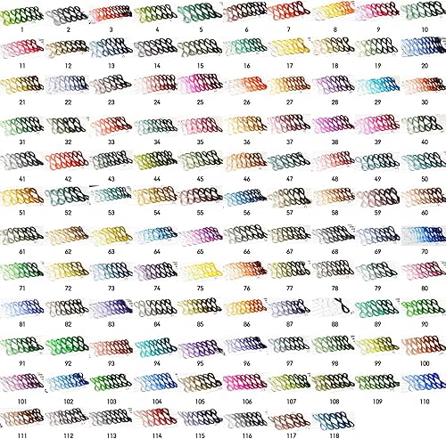 Miniatura 2 de MINGGUXIUYI Natural 100% Mulberry Silk Handmade Embroidery Thread Cross Stitch Threads Friendship Bracelets Floss Crafts Floss 120 Yards Each in 8