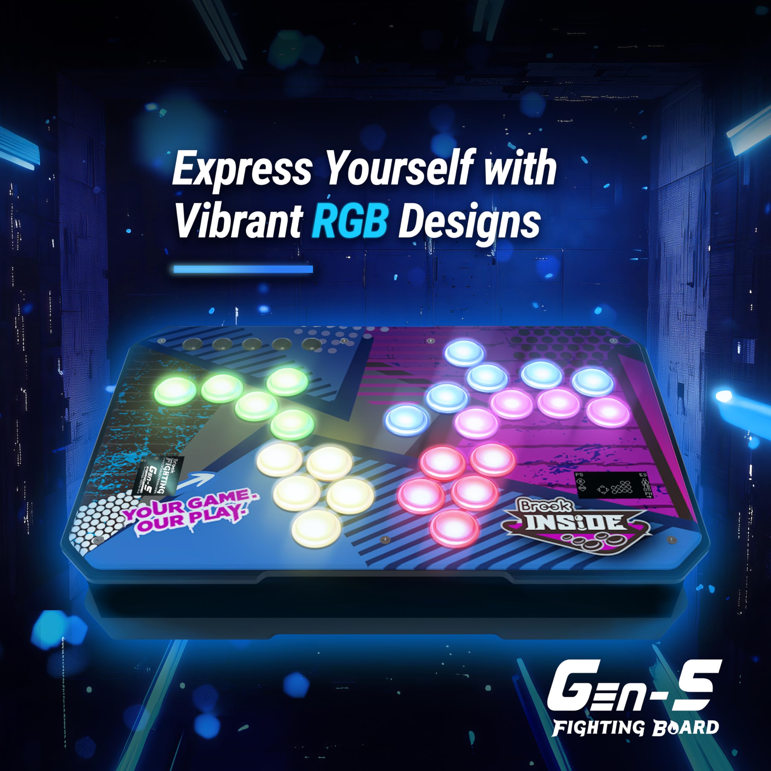 Amazon.com: Brook Gaming GEN 5 Wired Fighting Board – Compatible