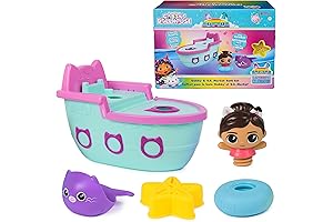 Gabby's Dollhouse Gabby & SS Mercat Bath Set: Ahoy, Mateys!
