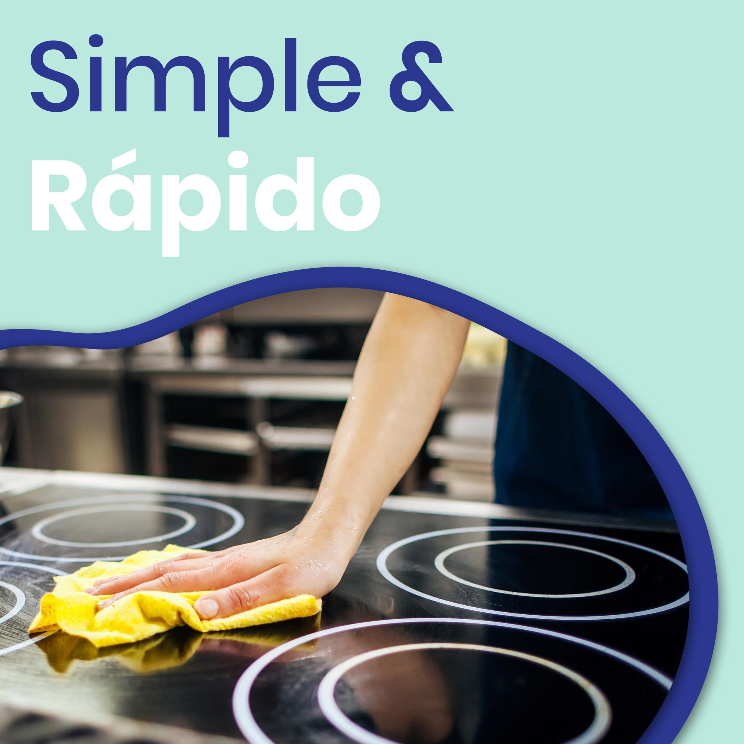 SUPER CLEAN Limpiador para placas vitrocerámicas e inducción | 12 × 250 ml | Limpieza y cuidado brillante – elimina grasa y restos quemados | Sin etiquetar, ecológico